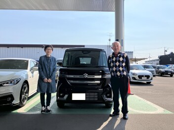スペーシアカスタム納車されました！